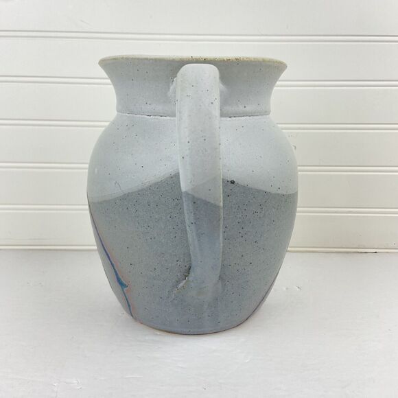 Windholtz Studio Pottery Large 8.5" Water Jug Pitcher Signed USA Made Vintage - Picture 3 of 9